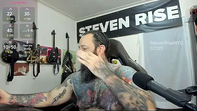 StevenRiseNYC online show from March 2025 12:58:02 PM