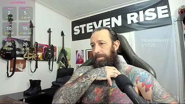 StevenRiseNYC online show from March 2025 11:41:01 AM