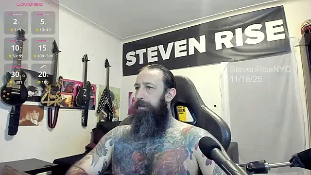StevenRiseNYC online show from November 2025 10:59:02 PM
