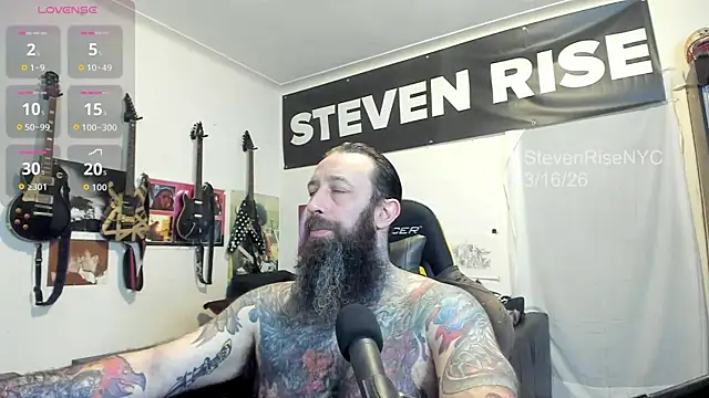 StevenRiseNYC online show from March 2026 12:09:01 PM